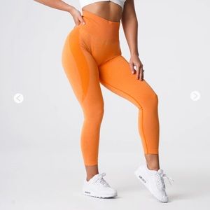 Worn once NVGYN ORANGE LEGGINGS